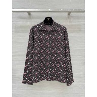chanel Iridescent Mixed Fibers Black, Pink & Silver JACKET P77918 2024 