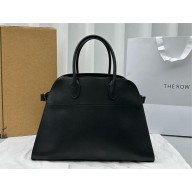 THE ROW MARGAUX 15 BAG IN BOX LEATHER black 2024