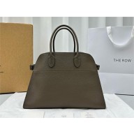 THE ROW MARGAUX 15 BAG IN grained LEATHER etoupe 2024