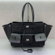 Balenciaga Bel Air MEDIUM Carry All Bag Black/Silver