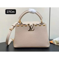 LOUIS VUITTON creamy Capucines BB BAG M11964 2024