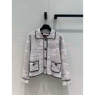 DIOR Dioramour Cropped Jacket white 2024