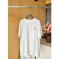 DIOR white Cotton Jersey CD Heart Relaxed-Fit T-Shirt 2024