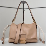 FENDI Mamma Baguette Medium PINK nappa leather bag 2025