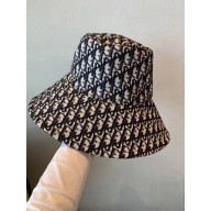  Dior Oblique Jacquard Canvas bucket hat