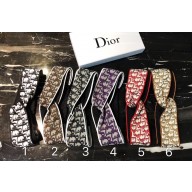  Dior Oblique Jacquard Canvas headband