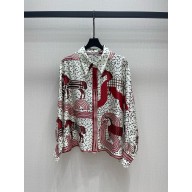 Hermes printed silk shirt 03 2025