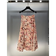 FENDI Lunar New Year PINK SILK SKIRT 2025