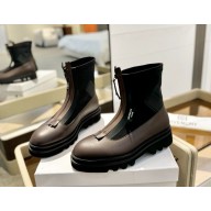 Givenchy women's/men's calfskin Combat ankle boot in coffee 2024
