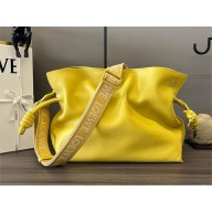 loewe Flamenco clutch in nappa calfskin yellow 2023