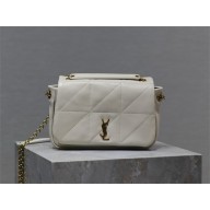 Saint Laurent jamie 4.3 small Bag in lambskin 763475 white(original quality)