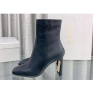Jimmy Choo Kinsey 95 calfskin ankle boots black 2023