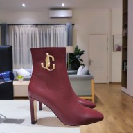 Jimmy Choo Minori 65 burgundy ankle boots 2023