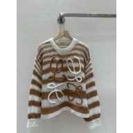 Loewe Anagram mohair sweater khaki 2024