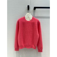 HERMES Cashmere Sweater ROUGE 2024