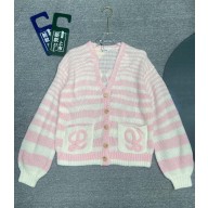 Loewe Anagram mohair cardigan pink 2024