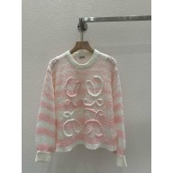 Loewe Anagram mohair sweater pink 2024
