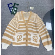 Loewe Anagram mohair cardigan khaki 2024