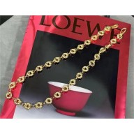 loewe Chunky donut strap in metal gold