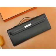 Hermes Kelly Cut Bag in epsom leather noir(Full Handmade)