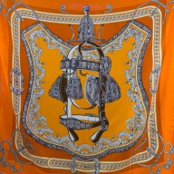 Hermes Cashmere Silk Scarf 140x140cm 40 2022