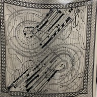 Hermes Cashmere Silk Scarf 140x140cm 13 2022