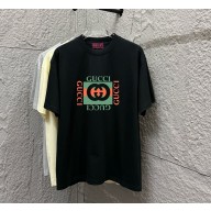 Gucci Printed cotton jersey T-shirt 788093 BLACK medium cotton jersey 2025