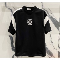 LOEWE T-shirt in cotton black/white 2025