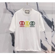 Gucci cotton jersey T-shirt white 012025
