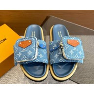 Louis Vuitton women/men Pool Pillow Flat Comfort Mule 01 2025