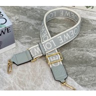 Loewe Anagram strap in jacquard and calfskin 03 2022