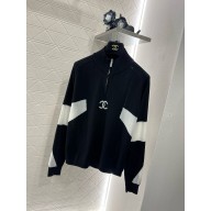 chanel coco neige black sweater 2024