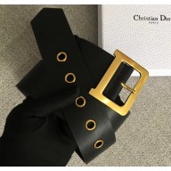 Dior Width 5cm Diorquake Belt Black In Calfskin With D Buckle 2018