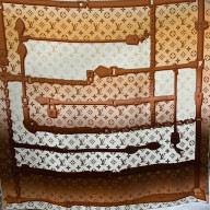 louis vuitton Monogram Confidential Square 70 m77635 BROWN