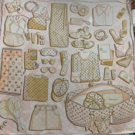 louis vuitton Kit Square 90 M77488 sunset kaki