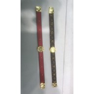 louis vuitton circle reversible bracelet red monogram