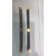 louis vuitton circle reversible bracelet black monogram