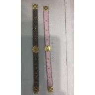 louis vuitton circle reversible bracelet pink monogram
