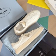 Prada Lane leather sneakers white 2024