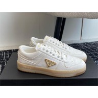 Prada Downtown nappa leather sneakers white 2024