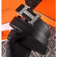 Hermes Grained Calfskin Leather Belt 2018