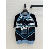 Hermes CHAIN  PRINTED short sleeved sweater 02 2025