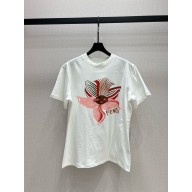 FENDI Lunar New Year white jersey T-shirt 2025