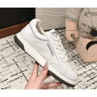 Chanel women/men Trainers Printed Calfskin sneakers 1104-01 2024