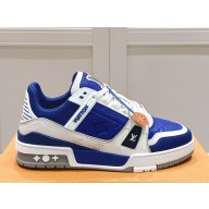 Louis Vuitton LV Trainer Gaston Blue 1ADHRW 1104-2024