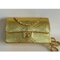 Chanel Python Medium Classic flap bag 1112 27 2024