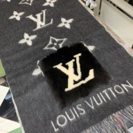 LOUIS VUITTON Cold Reykjavik Scarf M74353