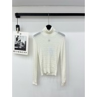 chanel Cotton White Pullover  P77949 2024 