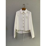 LOEWE Trapeze shirt in denim WHITE 2024 