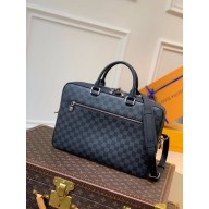 LOUIS VUITTON Damier Graphite canvas Porte-Documents Jour BAG N50200